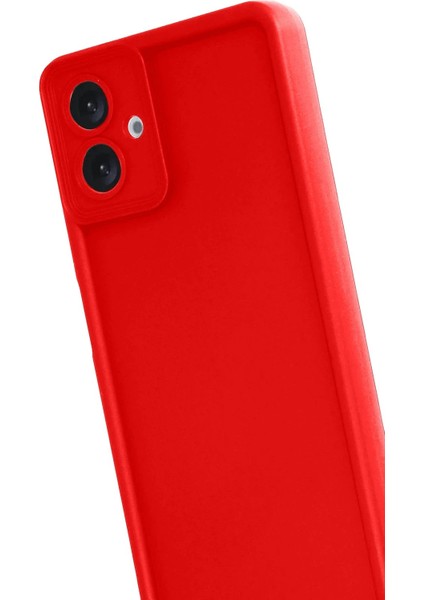 Samsung Galaxy A07 Viera Silikon - KIRMIZI-(5796) - M300R159-K85300 modelleri