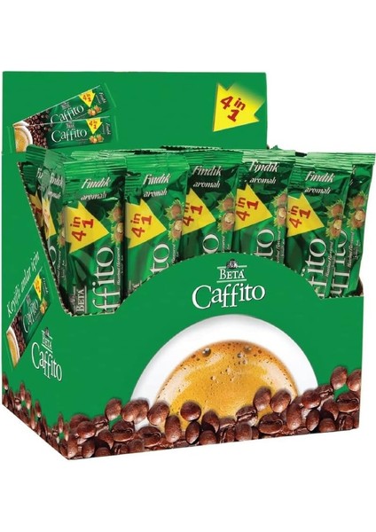 Beta Caffito 4 In 1 Fındık Kutulu 40X13 gr modelleri