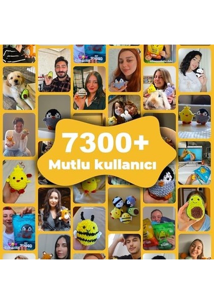 Amiguru Tığ Kiti Örgü Seti modelleri