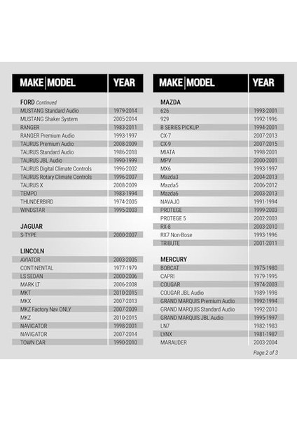 Seçili Ithalat ve Yurtiçi Araçlarla Uyumlu 5 "x 7" / 6" x 8" - 5.25" - 6.5" Adaptörler (1 Çift) SA68 fiyatları