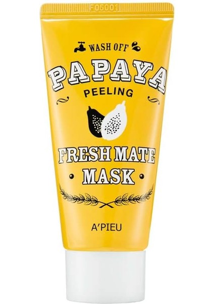 Mıssha Pürüzsüzleştirici Peeling 50 Mililitre A'pıeu Fresh Mate Papaya Mask