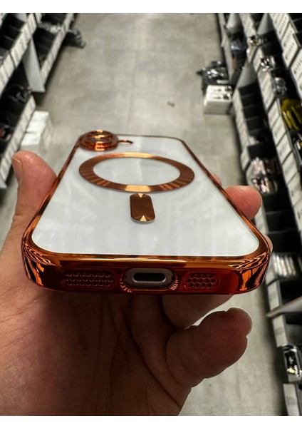 iPhone 17 Kılıf Kamera Lens Korumalı Magsafe Şarj Kilifi Şeffaf Renkli Yumuşak Kapak modelleri
