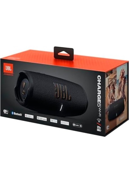 Jbl Charge5, Wifi Hoparlör, IP67, Siyah modelleri