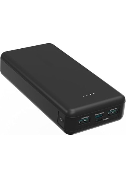 Su Geçirmez 20000 Mah Pd 15W 4 Port Powerbank LED Şarj Göstergeli Küçük ve Kompak Tasarım Type-C Input ve Output 2x Input 3x Output Taşınabilir Şarj Cihazı PB1216 (PB1216-20000MAH) modelleri