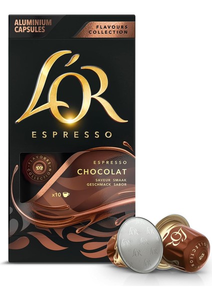L'or Kap Çikolata Aromalı 10 Adet fiyatları