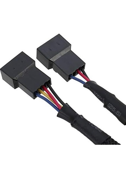 5025 Fan Çoklayıcı Y Pwm 4 Pin Splitter Çoklayıcı Switch Kablosu modelleri
