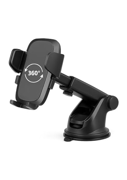 Araç Telefon Tutucu – 360° Döner, Teleskopik Kollu, Torpido & Cam Üstü Vantuzlu, Uzunluk Ayarlı Oto Telefon Standı fiyatları