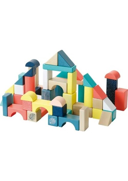 54 Parça Ahşap Bloklar modelleri