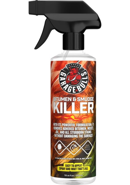 Garagebulls Bitumen & Smudge Killer/böcek, Zift, Pas ve Leke Temizleyici 225ML fiyatları