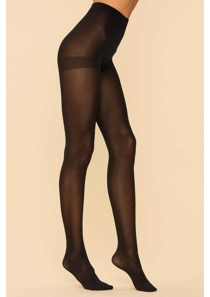 Bamboo Siyah Külotlu Çorap 50 Den