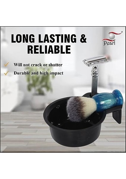 Pearl Geleneksel Tıraş Köpürtme Kabı (Ssb-15 (Siyah))