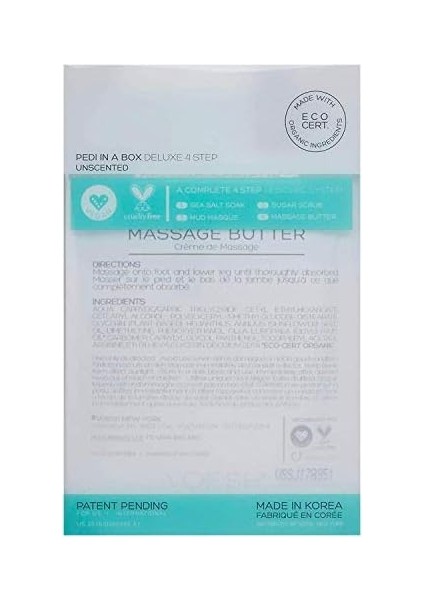 Voesh Pedi In A Box Deluxe 4 Adımlı Pedikür Seti Kokusuz fiyatları