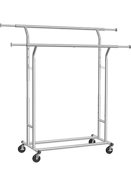 Metal Vestiyer, 110 Kg'a Kadar Dayanıklı, Uzunluk 129-169 Cm, Krom Kaplamalı HSR12S modelleri