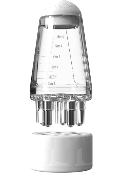 Tookie Saç Yağı Aplikatör Şişesi, Saç Derisi Aplikatörü Tarak Saç Derisi Aplikatörü, Top Kök Tarak Aplikatörü Saç Büyümesi Için Şişe Saç Derisi Masajı, Mini Saç Yükseltme Katı Saç Masaj Aleti (Beyaz) modelleri