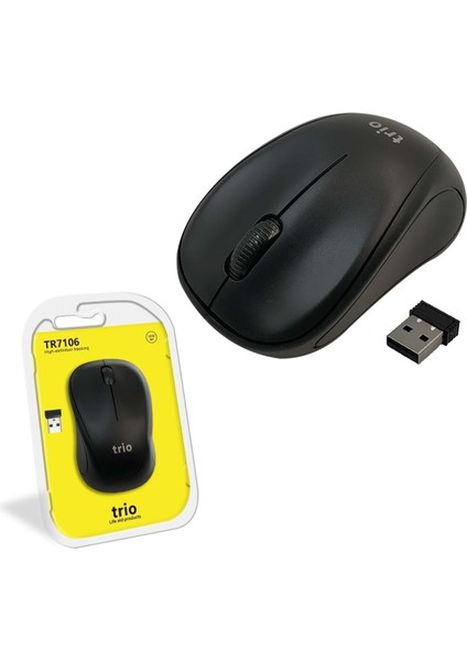 Pdateknoloji Kablosuz Mouse Siyah TR7106S