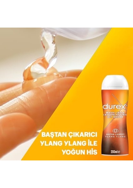 Durex Ylang Ylang 2'si 1 Arada Kayganlaştırıcı & Masaj Jeli (2 x 200 Ml) modelleri