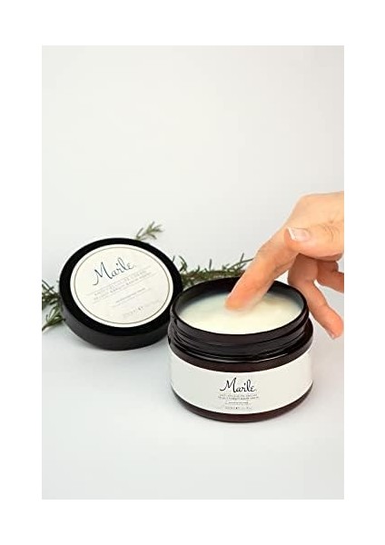 Mar'le Selülit Karşıtı Bakım Kremi 300 ml + Doğal At Kılı Selülit Fırçası