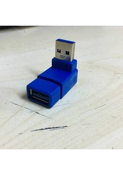 USB 3.0 L Adaptör USB 3.0 90 Derece 3.0 Adaptör Dişi Erkek