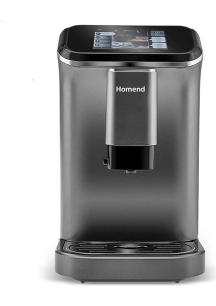 Coffeebreak 5008H Çelik Kahve Öğütücülü, Süt Köpürtücülü, Dokunmatik Ekranlı Full Otomatik Espresso Makinesi