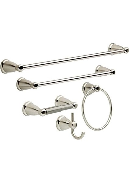 Brass Kinla Havlu Askısı Seti, 5 Parça, modelleri