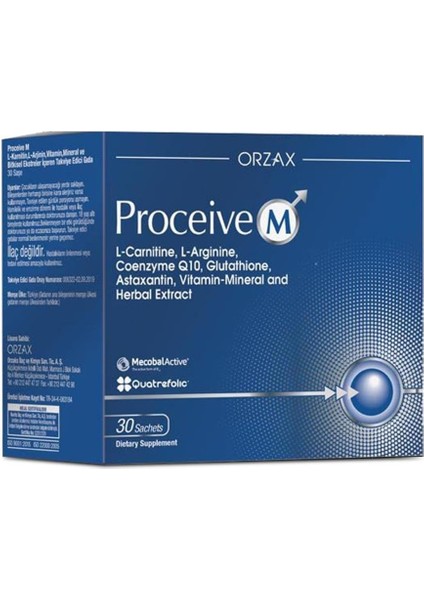 Orzax Proceive M 30 Saşe