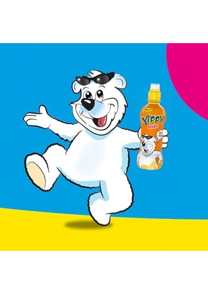 Rauch Yippy Multivitamin Portakallı Meyve Suyu (5 Vitaminli ve Kalsiyumlu) 12 x 330 ml Pet Şişe