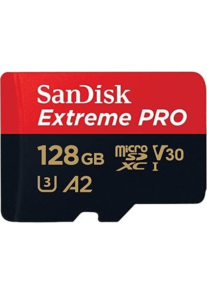 Extreme Pro Microsdxc Uhs-I Hafıza Kartı 128 GB + ve Rescuepro (Akıllı Telefonlar, Aksiyon Kameraları Veya Dronlar, A2, 10, V30, U3, 200 Mb/s Aktarım Için) modelleri