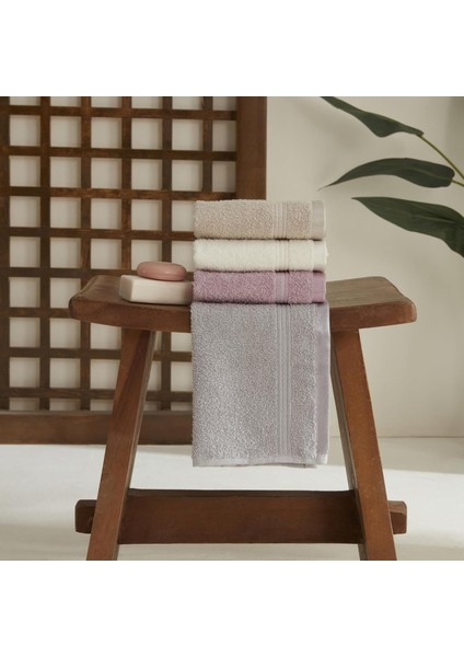 Anderson Pavia 4'lü Misafir Havlu Set Renkli