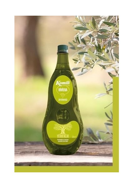 Komili Riviera Zeytinyağı Pet Şişe 2 Lt