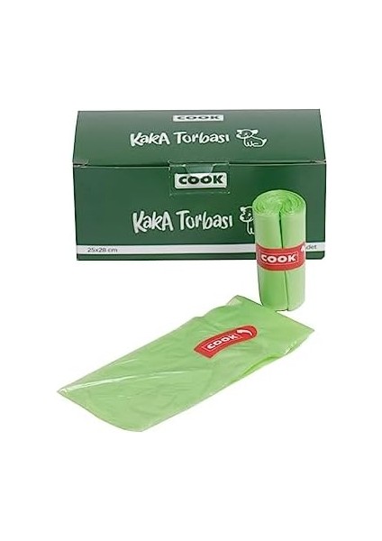 Cook Kaka Torbası Yedeği 30'lu Rulo 12'li