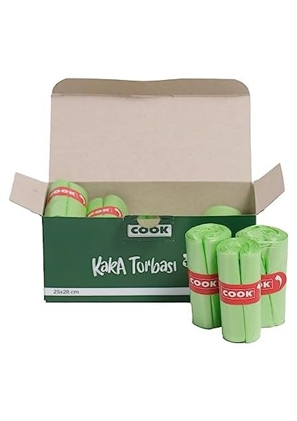 Cook Kaka Torbası Yedeği 30'lu Rulo 12'li fiyatları