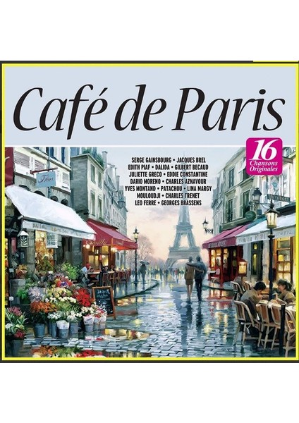 Artists Cafe De Paris - Plak Lp