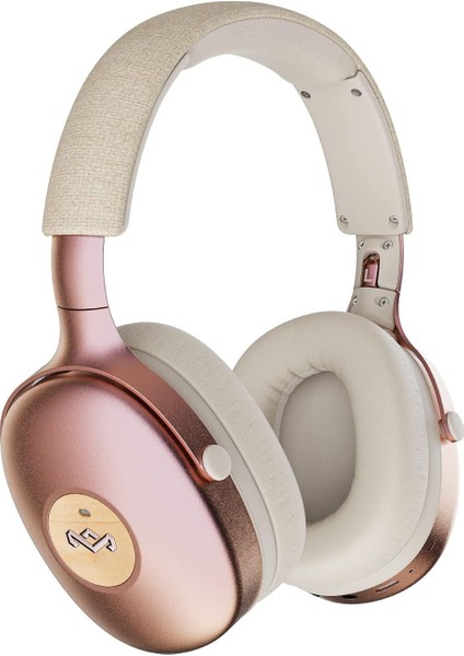 Positive Vibration Xl Anc Kulaklık: Kulak Üstü Kablosuz Aktif Gürültü Engelleyici Bluetooth Kulaklık, 32 Saat Çalışma Süresi, Mikrofonlu Katlanabilir Kulaklık, Bakır