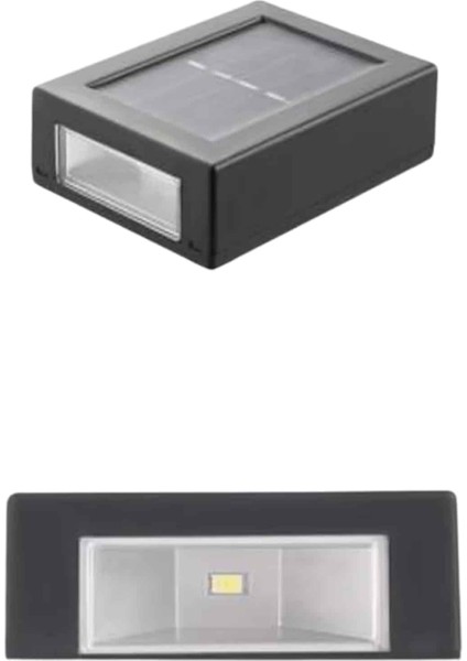 Solar Güneş Enerjili Çift Taraflı Duvar Lambası Çift Taraflı Duvar Lamba Gün - CHT7278-9346 fiyatları