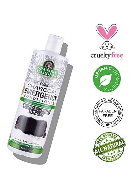 Spanish Garden Organik Kömür ve Kahve Özlü Yoğun Arındırıcılı Saç Kremi 450 ml modelleri