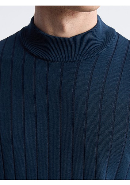 Yeni Sezon Yarım Balıkçı Yaka Erkek Triko Kazak modelleri