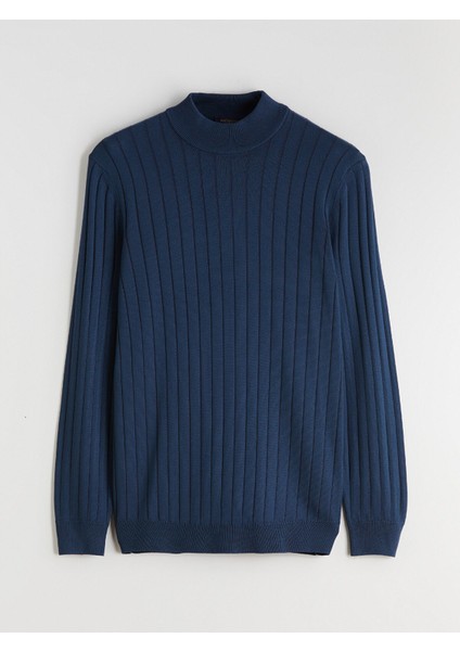 Yeni Sezon Yarım Balıkçı Yaka Erkek Triko Kazak indirimleri