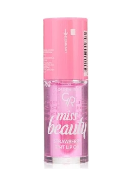 Golden Rose Miss Beauty Strawberry Tint Lip Oil modelleri