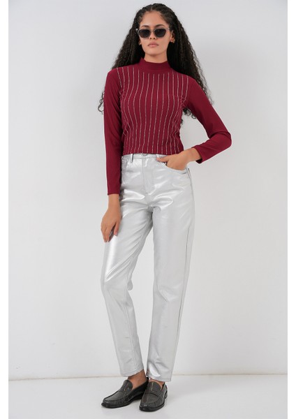 922 Taşlı Body - Bordo fiyatları