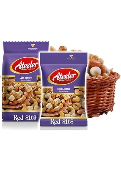 Ateşler Kuruyemiş Lüks Kokteyl Premium 140 gr