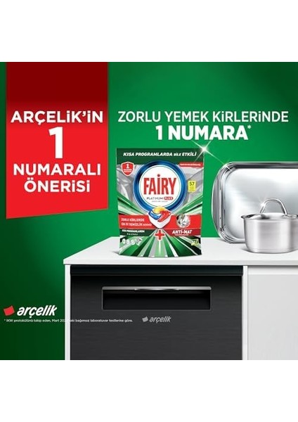 Fairy Platinum Plus Bulaşık Makinesi Deterjanı Kapsülü/tableti 65 Yıkama