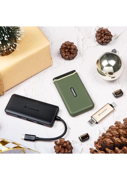 Transcend 2tb USB 3.2 Gen 2x2 USB Type-C ESD380C Taşınabilir SSD Katı Hal Sürücüsü TS2TESD380C modelleri