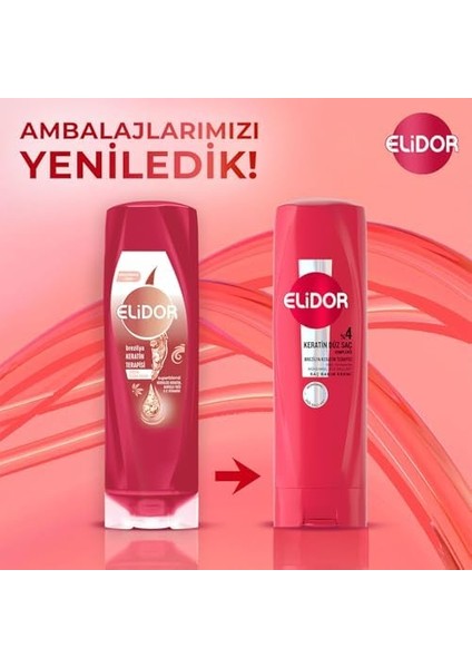 Elidor Saç Bakım Kremi Brezilya Keratin Terapisi 350 ml