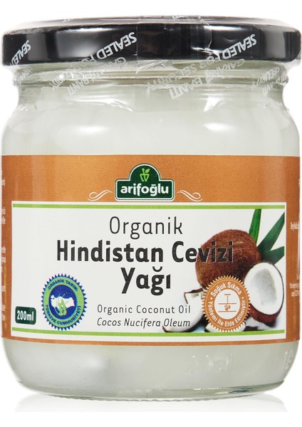 Arifoğlu Organik Hindistan Cevizi Yağı (200 Ml) fiyatları