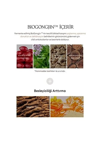 Mıssha Yıpranmış Cildi Besleyen, Elastik Görünüme Yardımcı Göz Kremi Chogongjın Geumsul Jin Eye Cream fiyatları