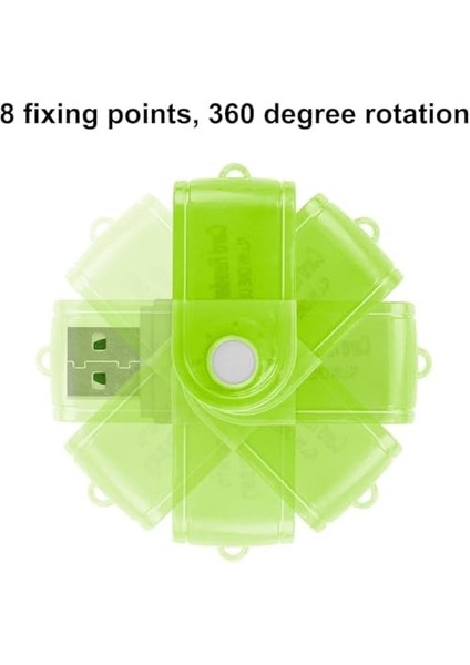 Kyrotechpc Için USB Sd Kart Okuyucu, Micro Sd Karttan USB Adaptörüne, Kamera Için Ms Duo/micro Ms Kart Okuyucu Hafıza Kartı Okuyucu, Pc/dizüstü Bilgisayar Için Kart Okuyucu Yeşil modelleri