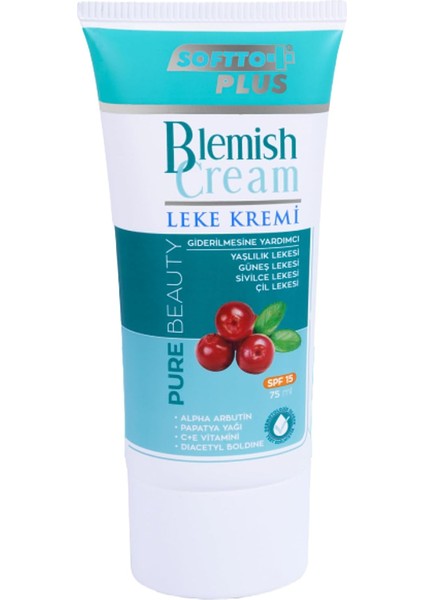 Softto Plus Leke Kremi Blemısh Cream 75 ml fiyatları