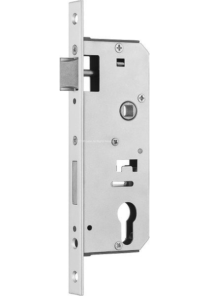 Pvc Gömme Kilit, 35 mm, Metal ve Plastik Aksamlı, Kapı Mekanizması