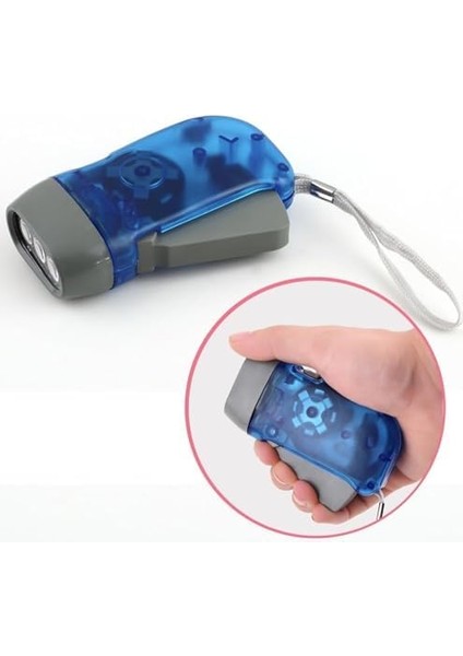 Sports Dinamolu Kendinden Şarjlı Pilsiz Krank El, Çok Amaçlı Doğa, Spor, Deprem, Acil Işığı, Elle Basmalı Şarj Edilebilen - Renk Asorti fiyatları