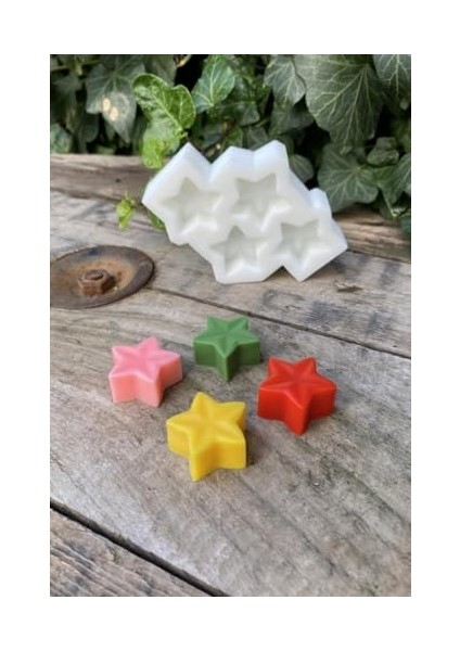 Concept Yıldız Mini Dörtlü Mum Kalıbı (Silikon) fiyatları